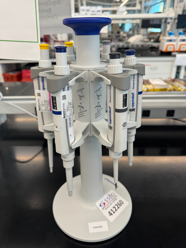Image of Eppendorf Research Plus Single Channel Pipettes - Quantity 6